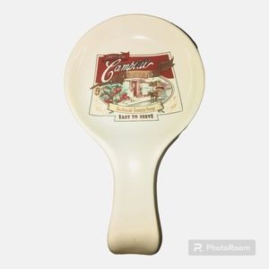 Campbell's soup stove spoon rest.